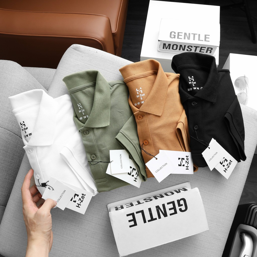 Áo Polo cổ bẻ trơn nam - vải cá sấu cao cấp với nhiều màu đẹp PLHZ | BigBuy360 - bigbuy360.vn