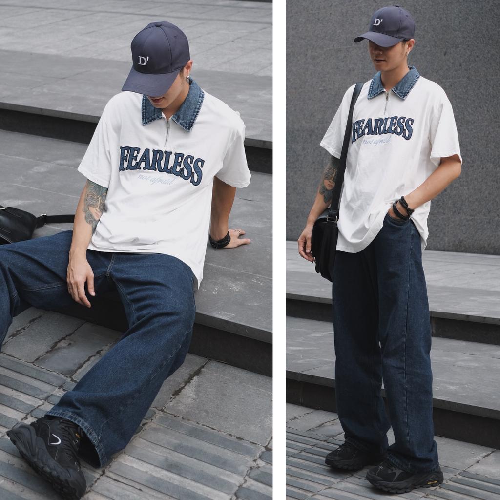 Áo POLO Cổ Jean GUF Sản Xuất Tại Quảng Châu