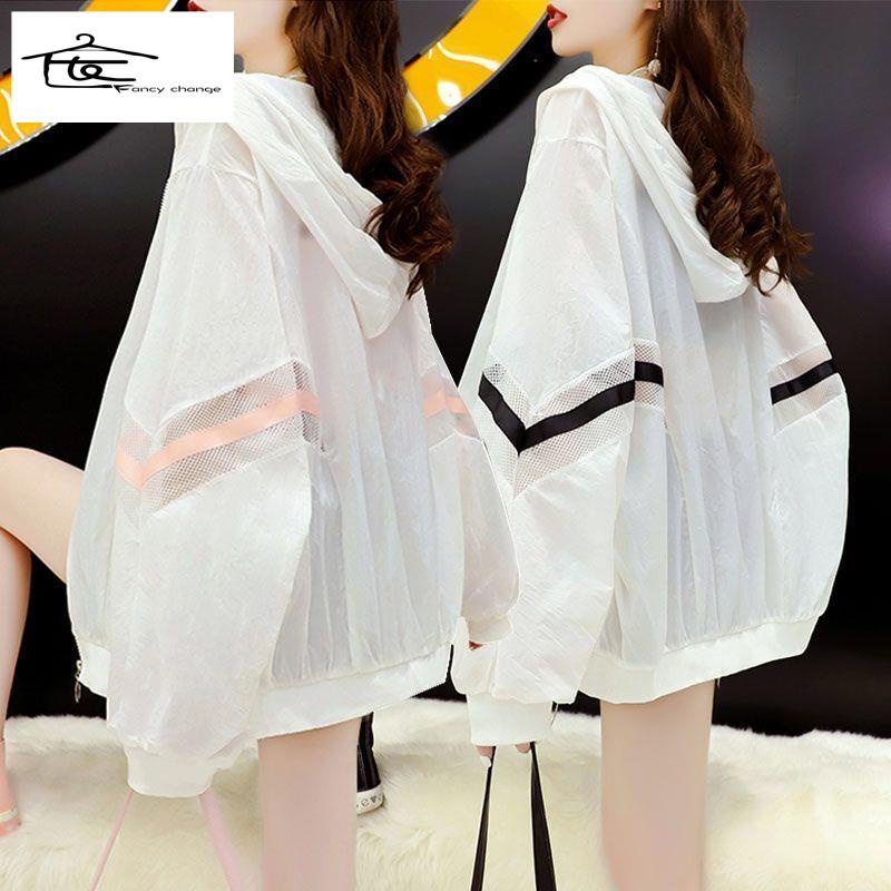 Áo Khoác Cardigan Chống Nắng Dáng Rộng 2022 Phong Cách Phương Tây Thời Trang Mùa Hè Mới Cho Nữ