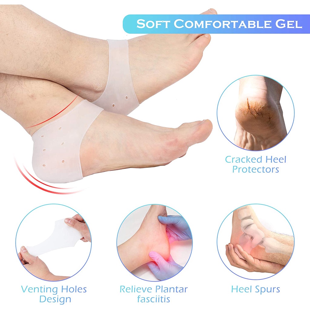 Miếng Đệm Lót Gót Chân Giảm Đau Nhức Xương Gót