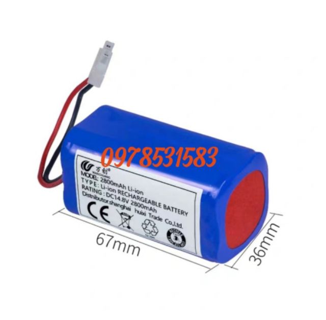 Pin robot hút bụi lau nhà Ecovacs cho các mẫu CEN 540/550/546/CR130