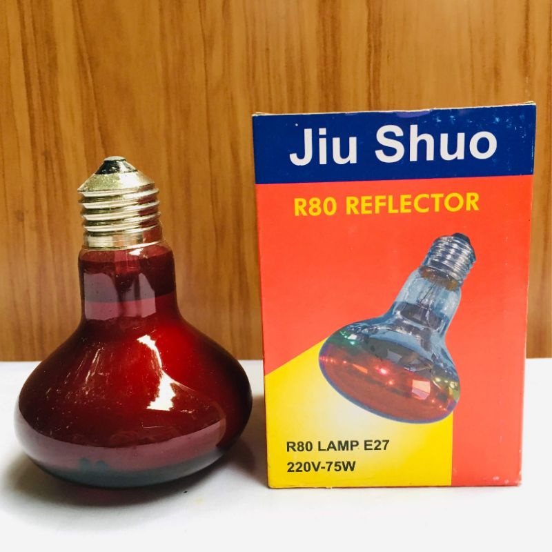 Bóng Úm Gà Hồng Ngoại 45W,75W,150w Sưởi Gia Cầm Dùng Trong Chăn Nuôi
