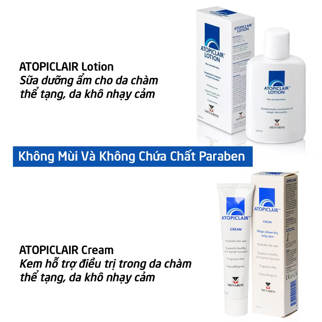 [TEM CTY] ATOPICLAIR Lotion 120mL - Sữa Dưỡng Ẩm Hỗ Trợ Giảm Cho Bệnh Da Cơ Địa. | BigBuy360 - bigbuy360.vn