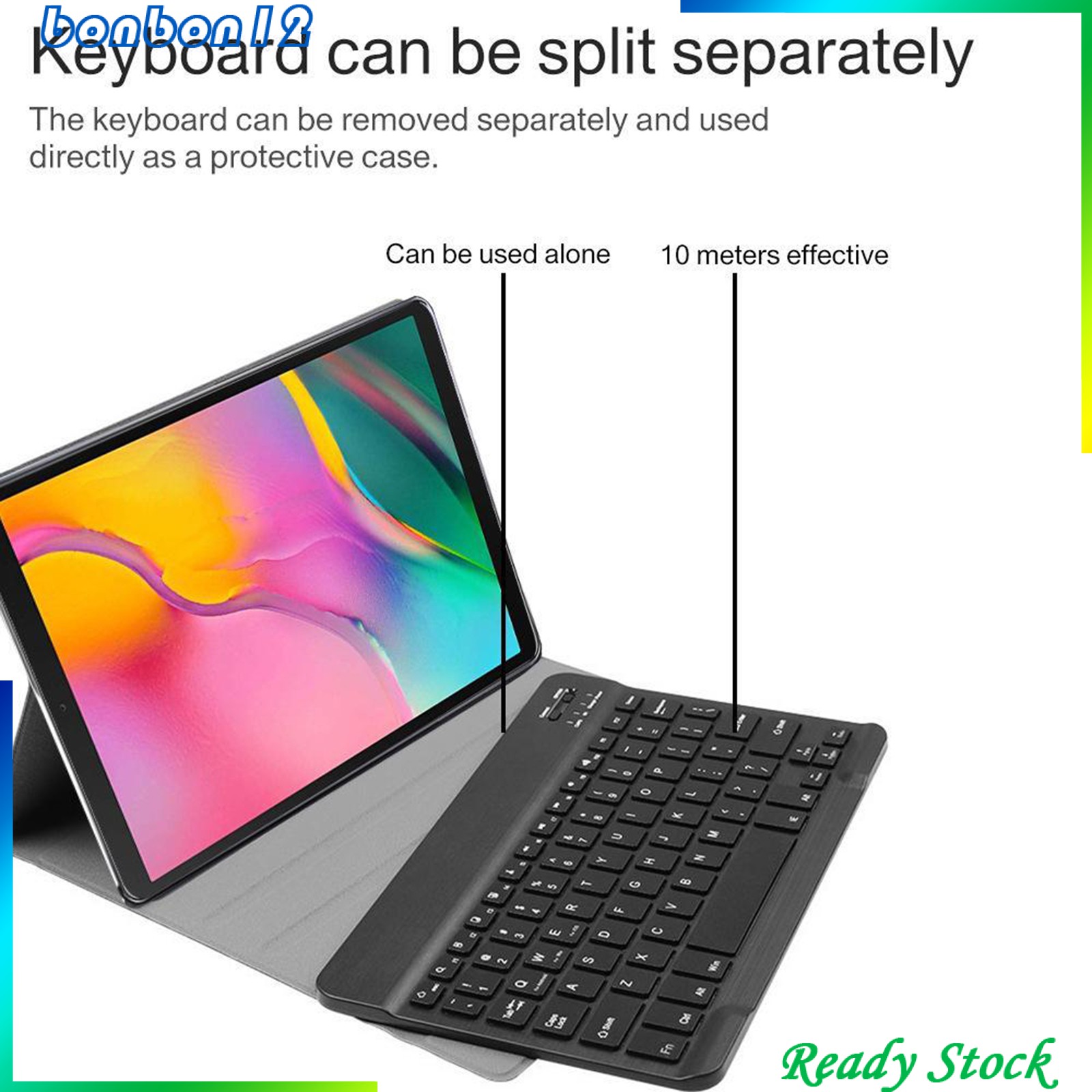 Bao da máy tính bảng kèm bàn phím cho Samsung Galaxy Tab S6 Lite 10.4 '' | BigBuy360 - bigbuy360.vn