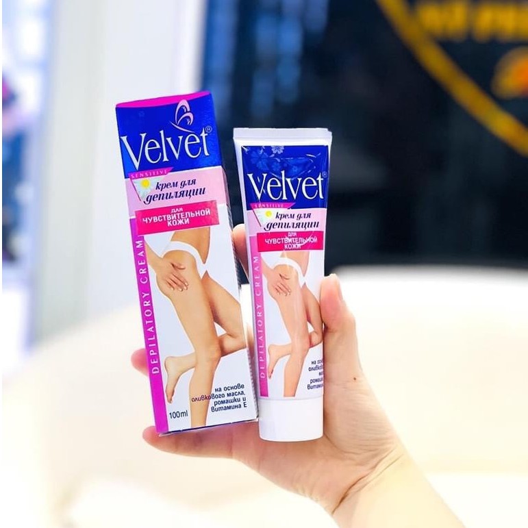 Kem tẩy lông Velvet Sensitive nga | BigBuy360 - bigbuy360.vn