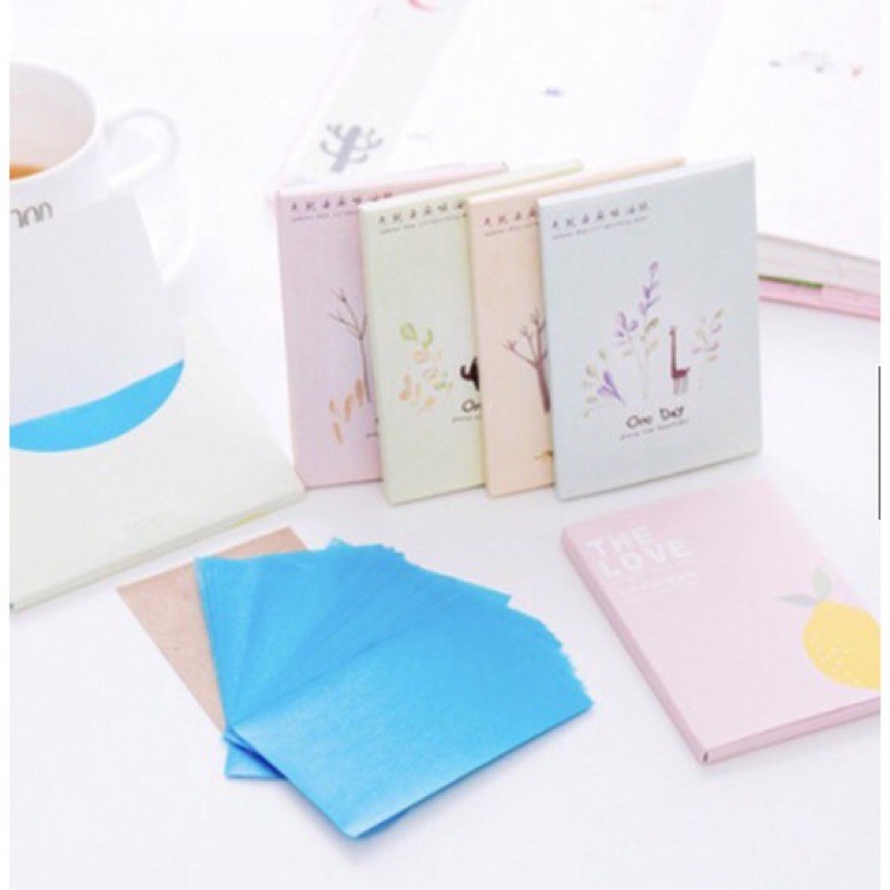 hộp 50 tờ giấy thấm dầu nội địa trung | BigBuy360 - bigbuy360.vn