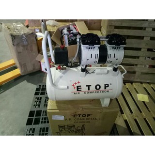  Máy nén khí Etop 24l máy nhẹ kêu êm hết khí chỉ cần 5p là bình đầy giá mềm bảo hành dài hạn 