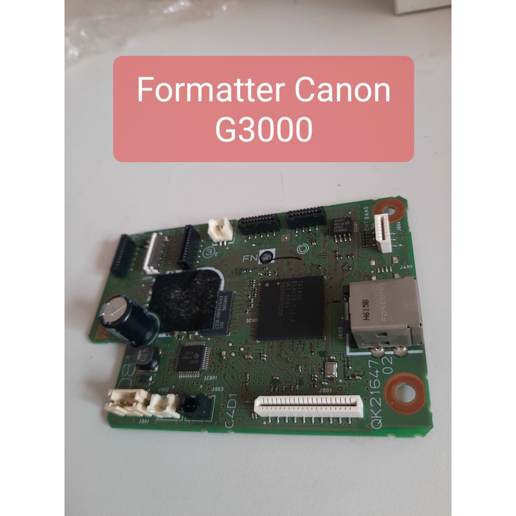 Formatter - Main điều khiển của máy in Canon G3000 hàng tháo máy