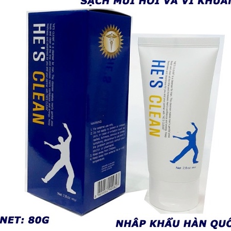 Dung dịch vệ sinh nam Femfresh He Clean nhập khẩu Hàn Quốc tuýp 80g