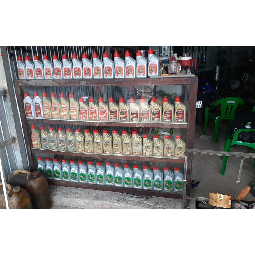 Nhớt Tổng Hợp Cao Cấp Castrol Power 1 Scooter 5W40 (0.8L) cho xe tay ga