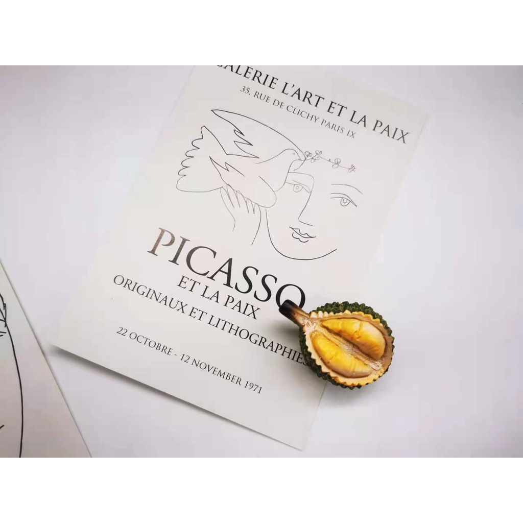 Nam Châm 3D Trang Trí Tủ Lạnh Hình Trái Cây Xinh Xắn