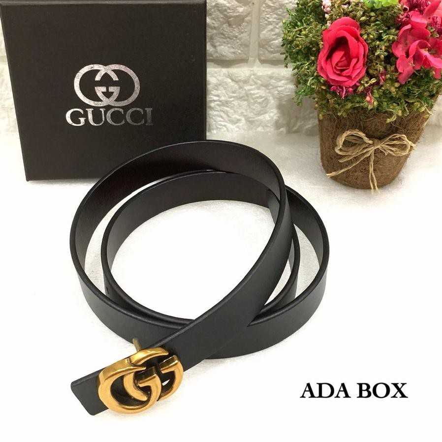 Dây Nịt Gucci + Hộp Đựng Thời Trang Cho Nữ