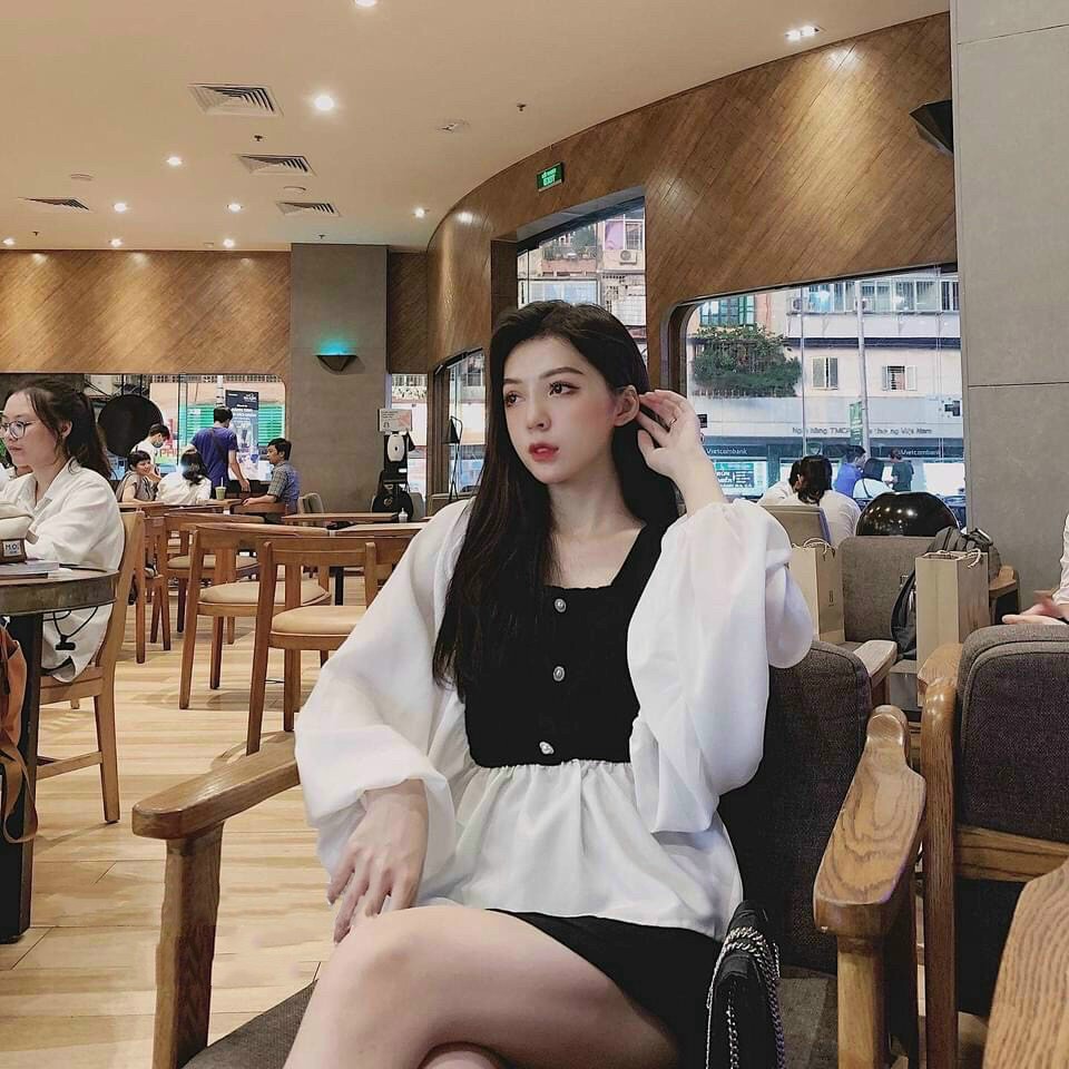 [RẺ VÔ ĐỊCH] ÁO BABYDOLL PHỐI VOAN DỊU DÀNG BG1410205