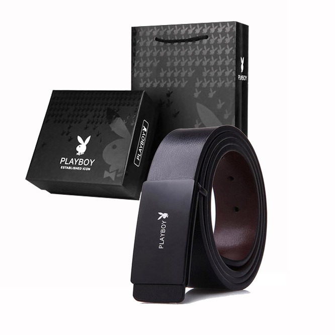Thắt lưng/ dây nịt nam đục lỗ có hộp
