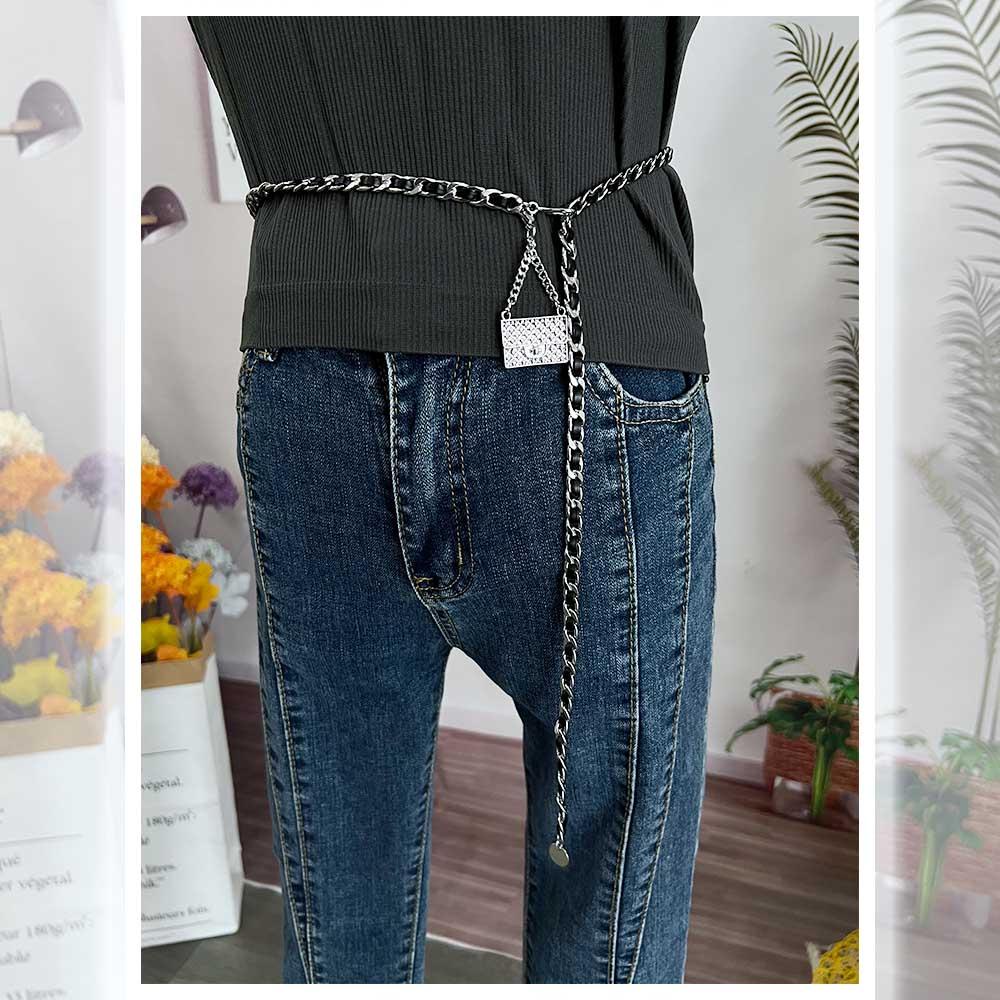 Thắt Lưng Dây Xích Nhỏ Thiết Kế Độc Đáo Dễ Phối Đồ