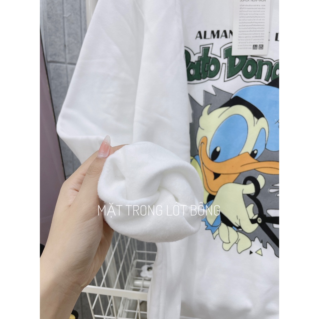 Áo nỉ mũ chú vịt LT67