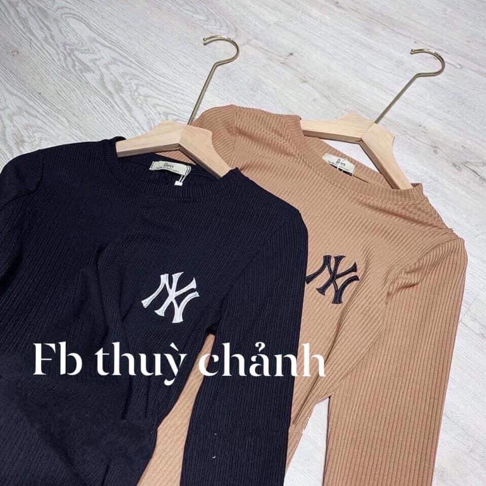 Đầm body nữ Shynstores - váy body len tăm dài tay thêu chữ dàng dài form ôm chất đẹp freeship