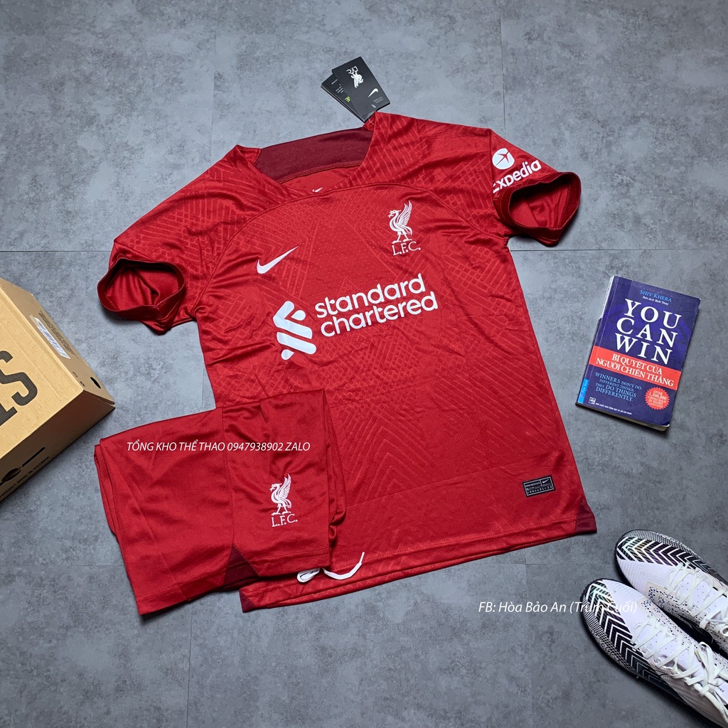 [Giá sốc] Bộ quần áo bóng đá CLB Liverpool cao cấp bản thái mùa 2022-2023