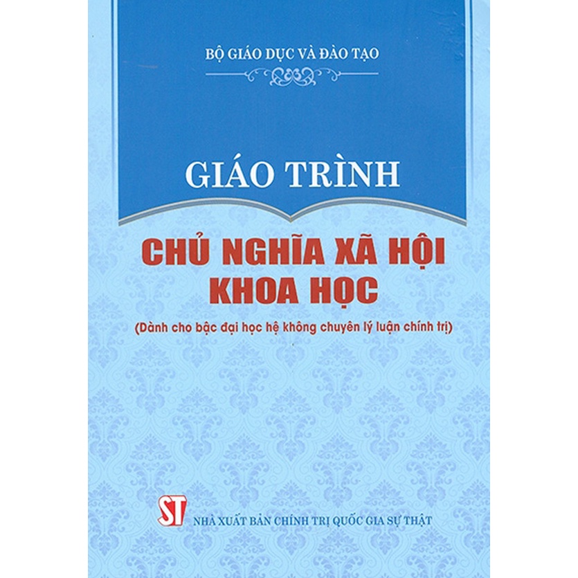 Combo - 5 Quyển sách Giáo Trình Dành Cho Bậc Đại Học Hệ Không Chuyên Lý Luận Chính Trị