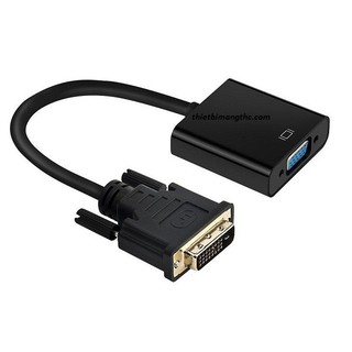 Dây cáp chuyển từ DVI (24+1) sang đầu VGA 24+1 chuẩn 1080p