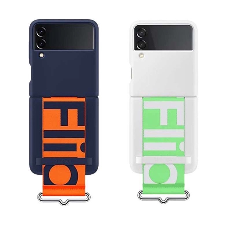 Chính hãng-Lucky box-Dây Strap đeo tay thay thế cho ốp Silicone with Strap Galaxy S22 series/Z Flip3/S21 Fe