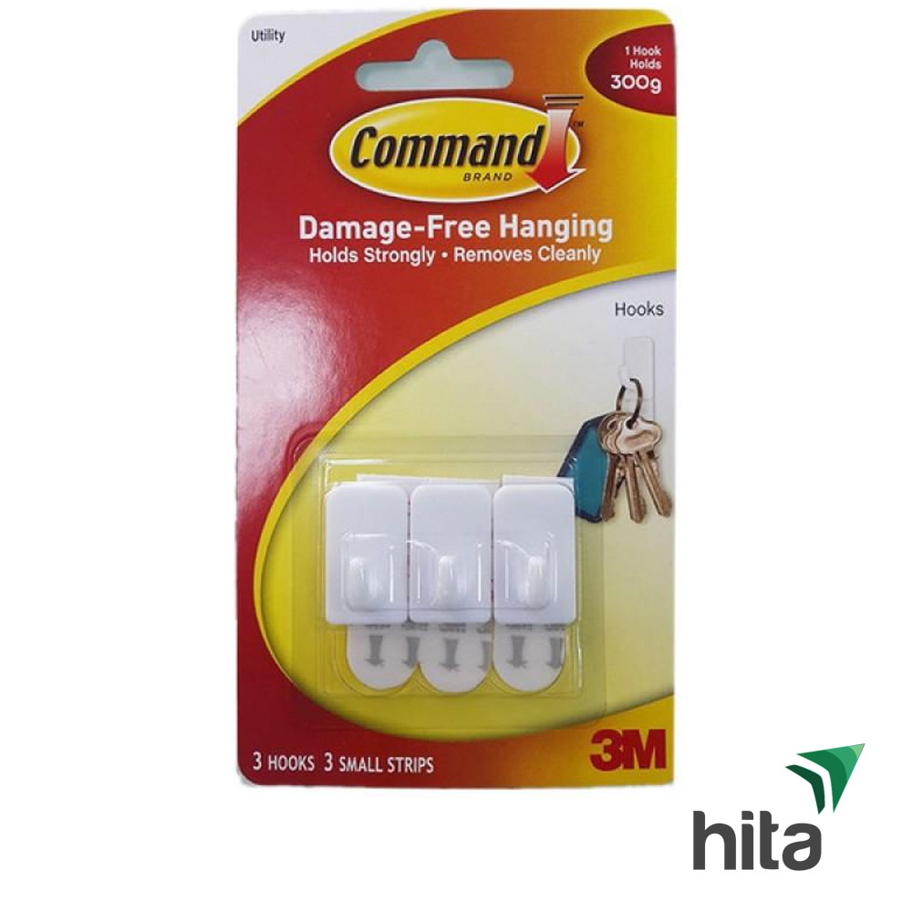 MÓC DÁN TƯỜNG 225G VỈ 3 COMMAND-3M