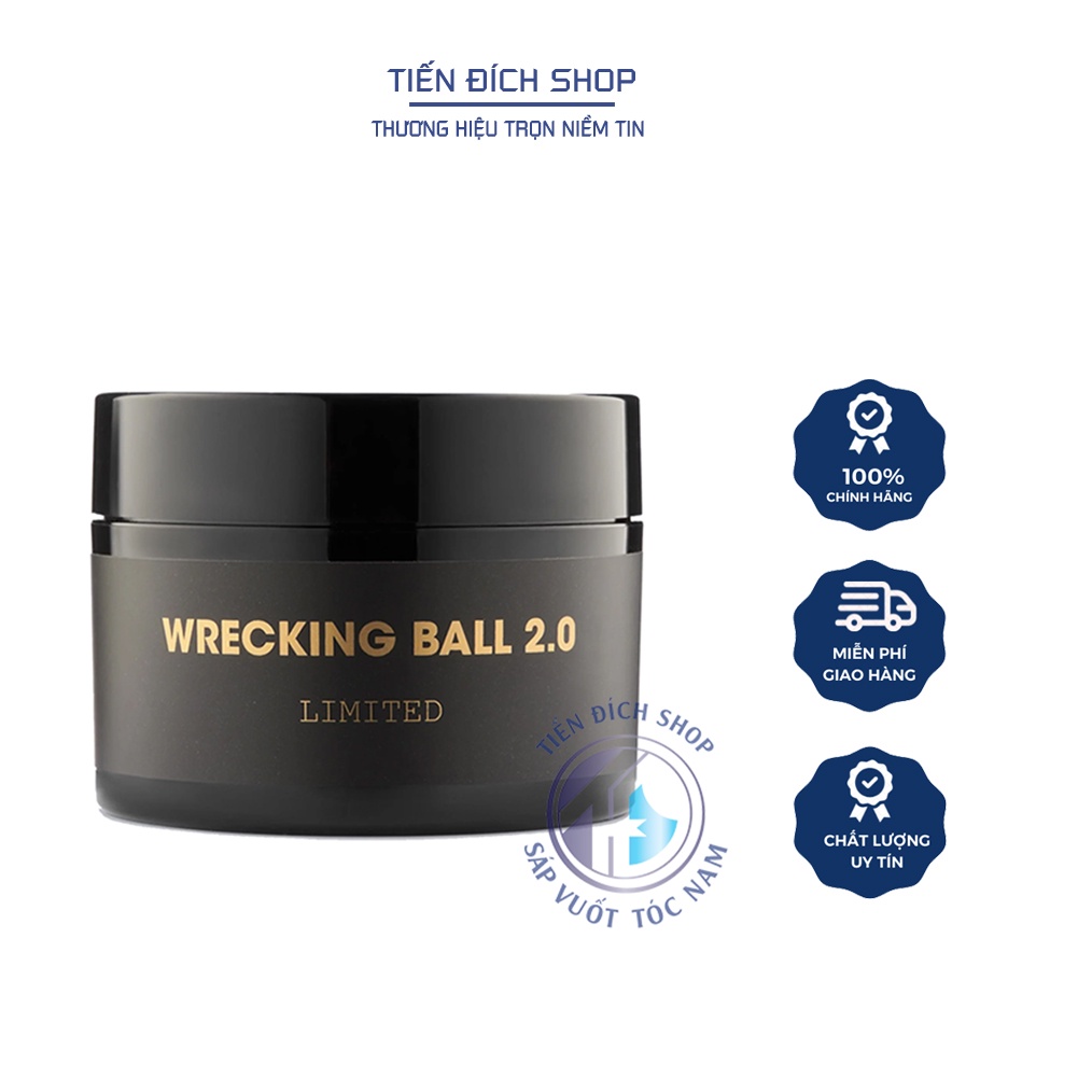 Sáp vuốt tóc By Vilain Wrecking Ball 100ml bản Limited 2022