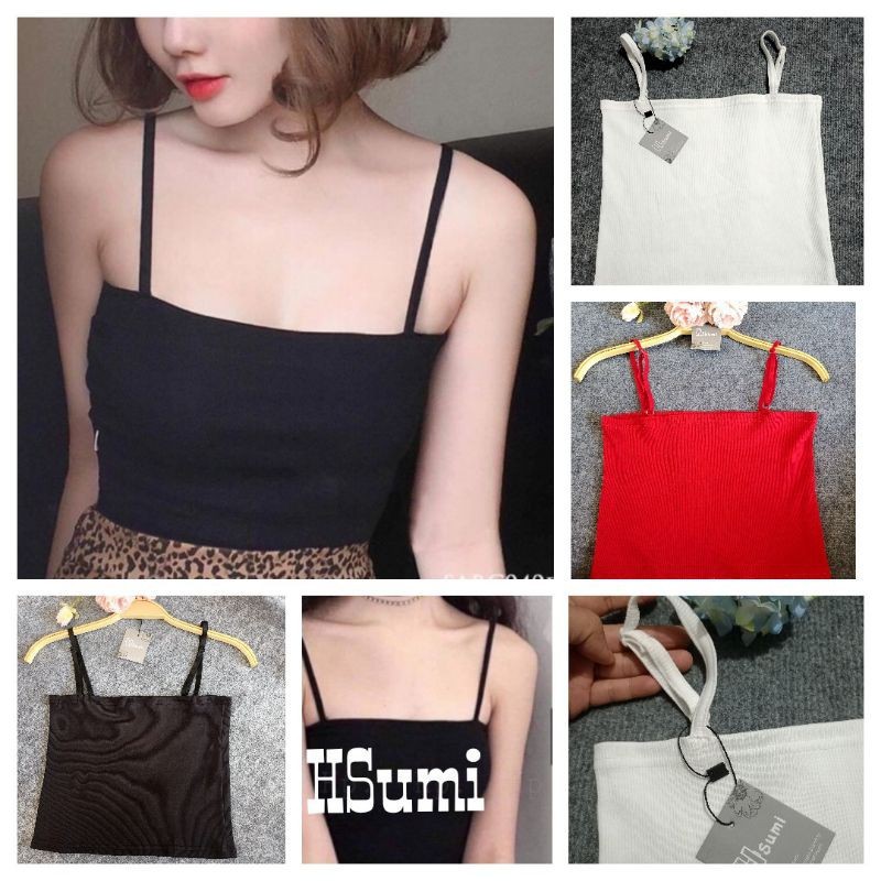 [Mã FAMAYWA giảm 10K đơn 50K] Áo hai dây bozip mặc trong-chất mềm mịn tạo sự thoải mái khi mặc | BigBuy360 - bigbuy360.vn