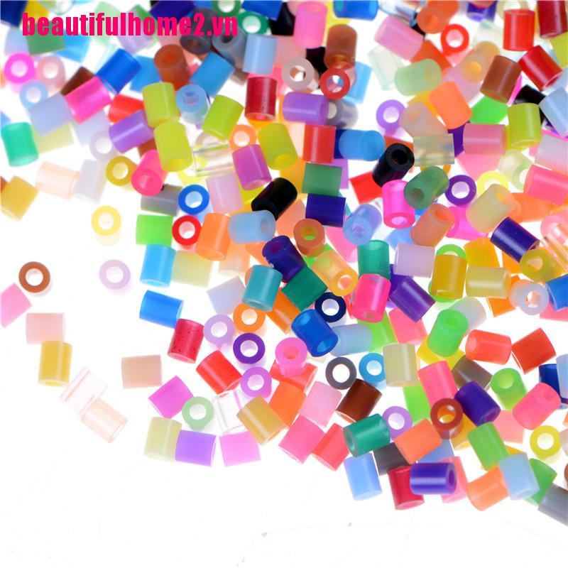 Bộ 1000 Hạt Nhựa Nhiều Màu Sắc Kích Thước 2.6mm
