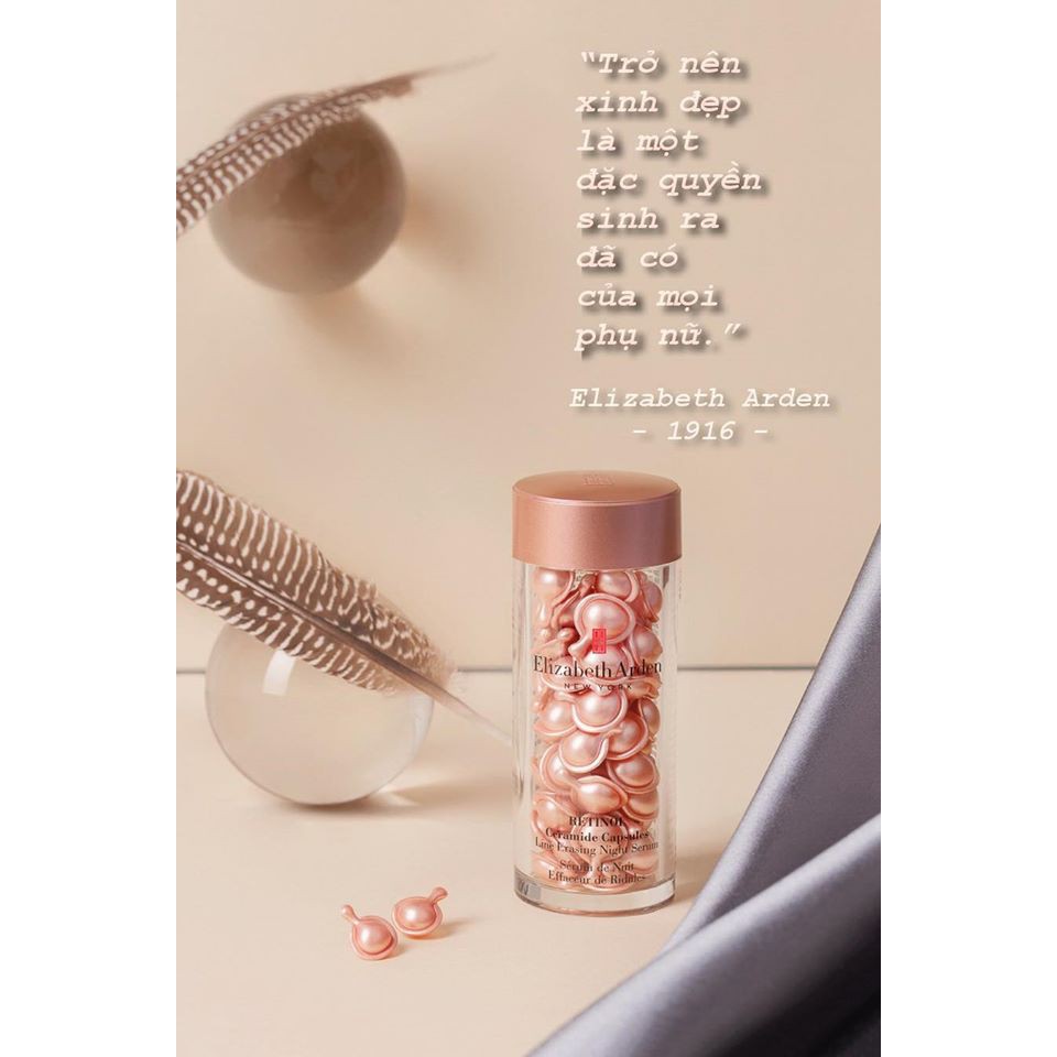 Viên nang Elizabeth Arden Retinol Ceramide Capsules Line Erasing Night Serum