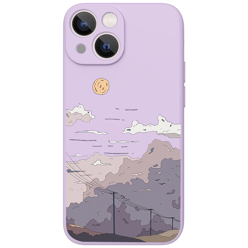 Ốp lưng GUMAN mềm chống bẩn dễ thương đẹp cho iPhone 14 13 12 11 Pro Max SE 2020 X XR XS 8 7 ip 6S 6 Plus kute XYB361