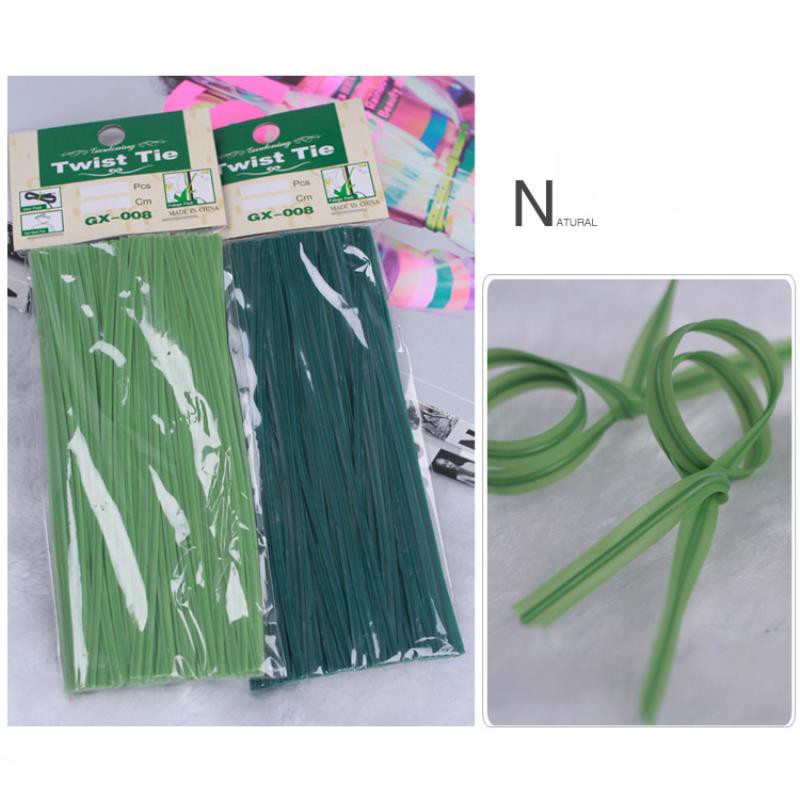 Dây buộc đồ đa năng Twist Tie GX-008, 200 sợi 10cm (Dây nhựa, lõi kẽm)