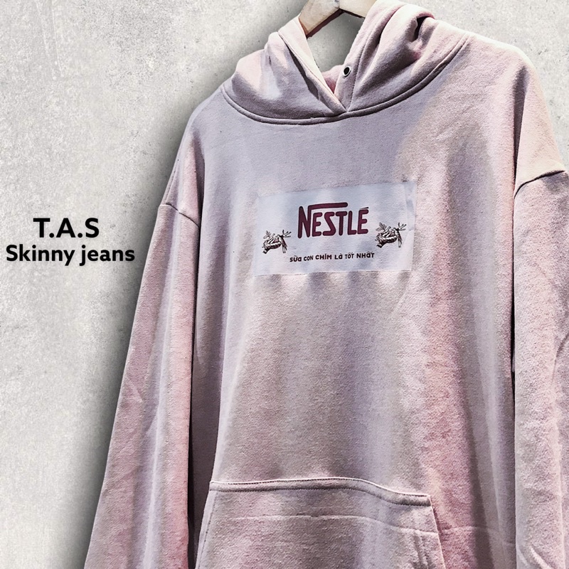 áo hoodie Nes.Tle Phom dáng oversize