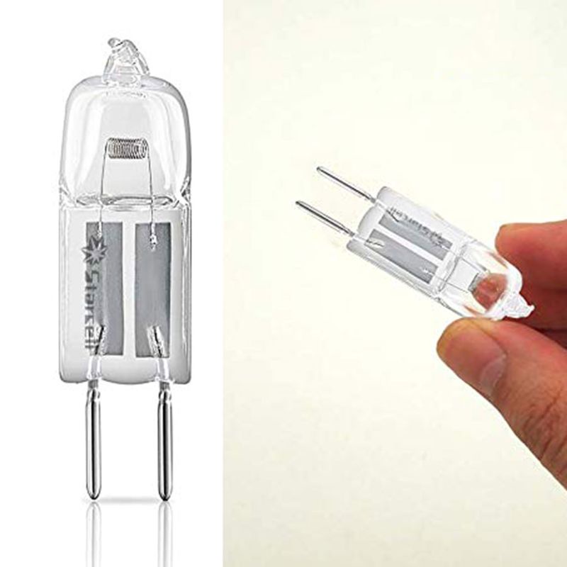Bóng Đèn Halogen Trong Suốt 5 / 10 / 20w G4 12v Dùng Trang Trí Đèn Chùm