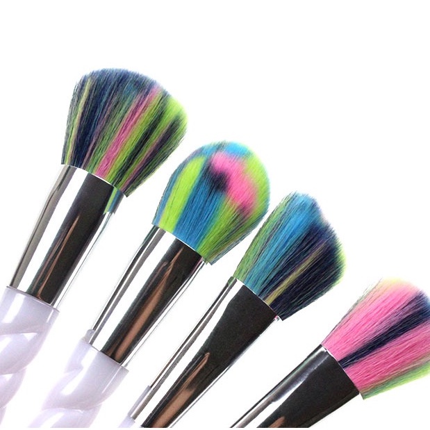 Bộ 10 Cọ Trang Điểm Màu Sắc Đa Năng Cho Người Mới Bắt Đầu GDTIMA