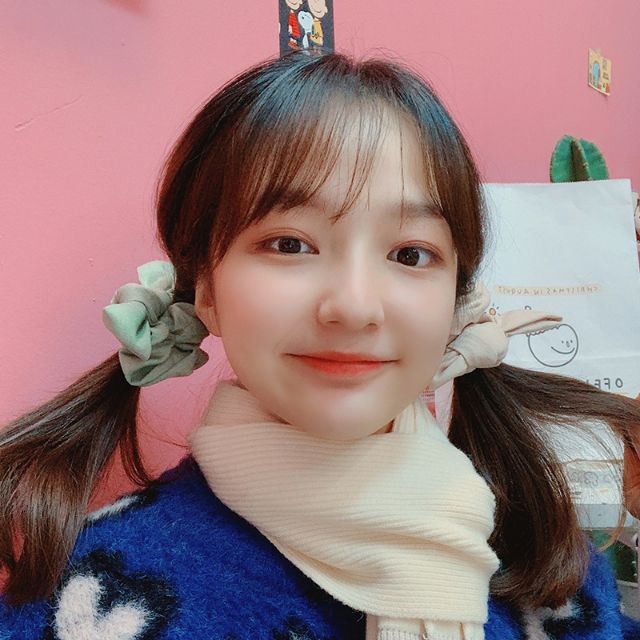 Scrunchies nơ vải lụa cực mịn