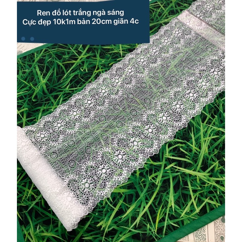 Vải Ren may Đồ lót, Đồ ngủ Chỉ 10k.1m ( bản từ 12 tới 20cm) | BigBuy360 - bigbuy360.vn