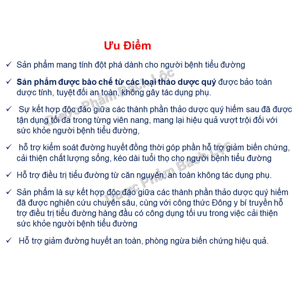 Viên uống Tiểu Đường Hạ An Liên Thanh Hỗ trợ giúp ổn định đường huyết một cách an toàn, bền vững, lâu dài