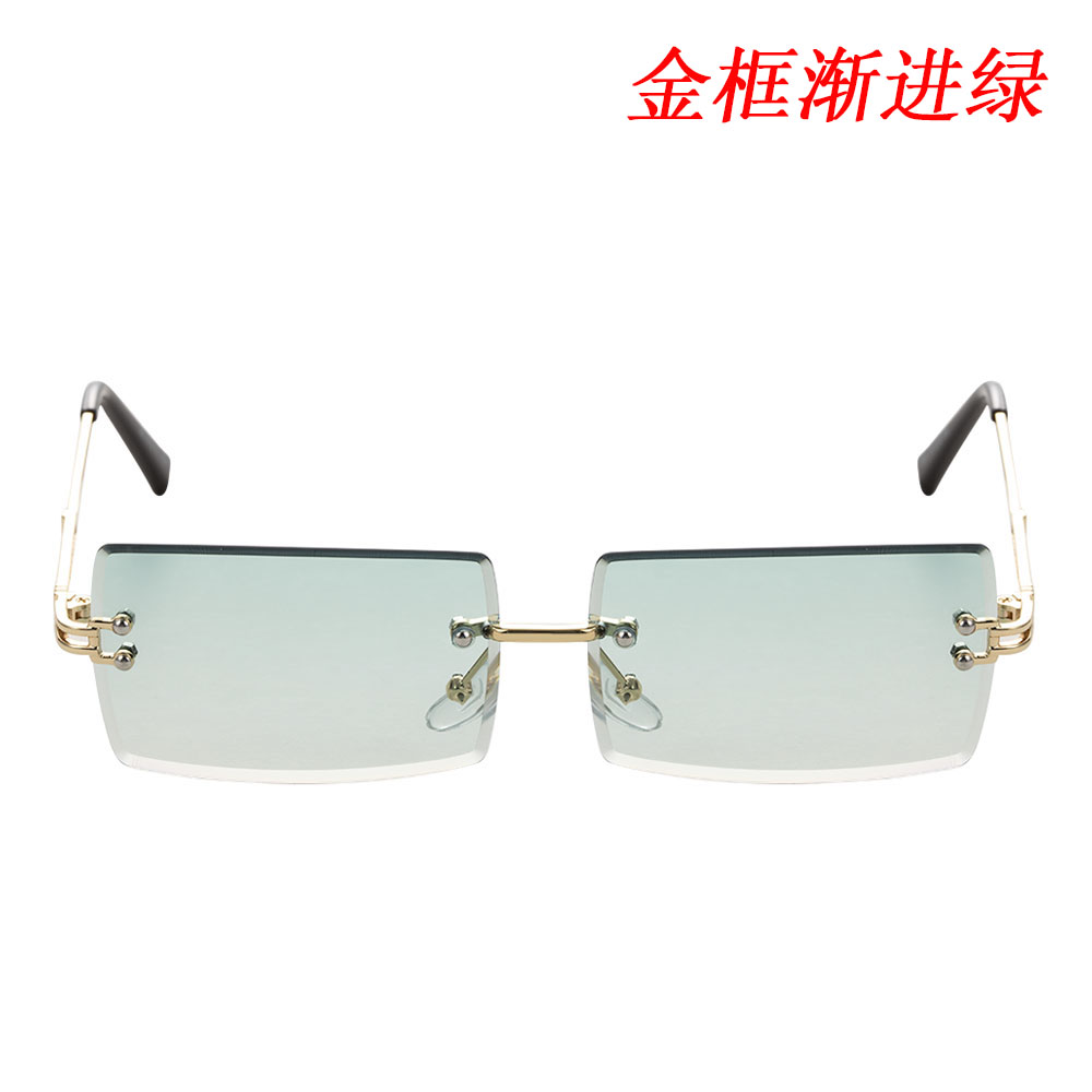 Kính Mát Hình Chữ Nhật Chống Tia Uv400 Thời Trang