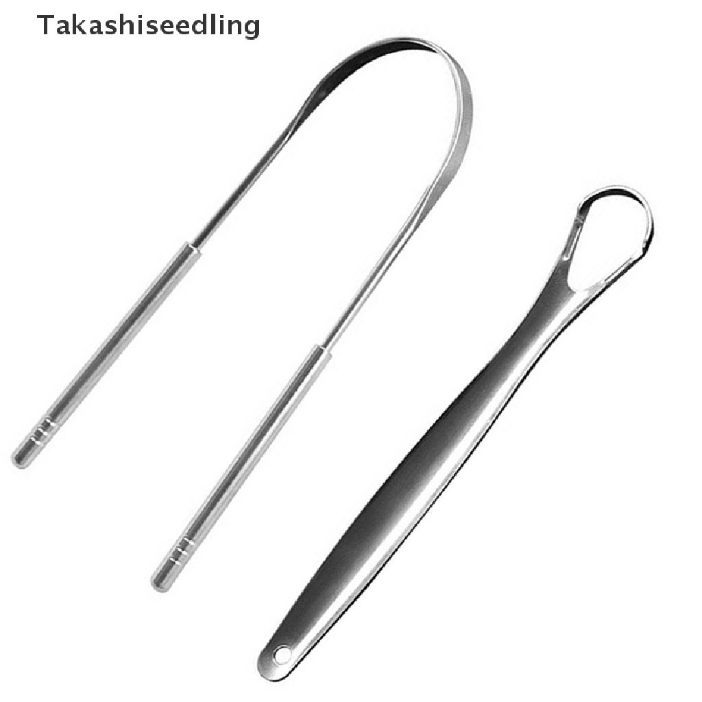 Set 1 / 2 Dụng Cụ Vệ Sinh Lưỡi Thép Không Gỉ Tiện Lợi