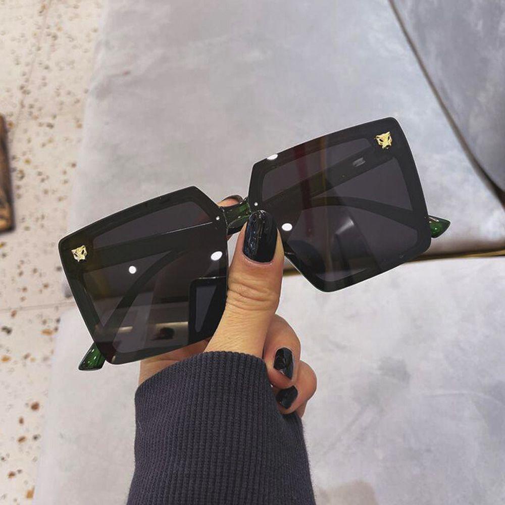 Kính Mát Phân Cực Gọng Vuông Chống Tia UV400 Thời Trang Cho Nữ