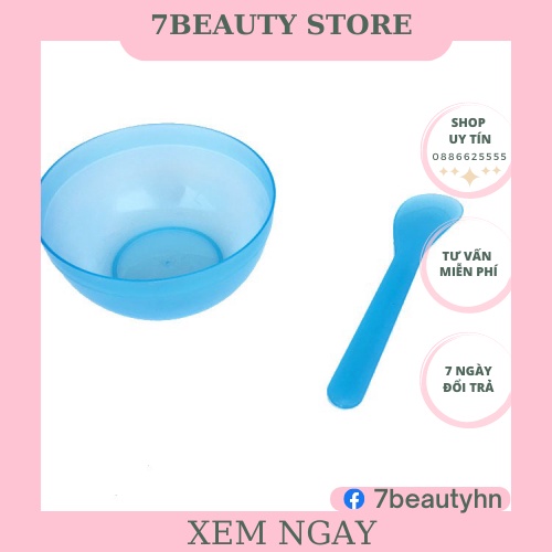Combo 10 bát+ thìa đắp mặt nạ dùng spa thẩm mỹ viện