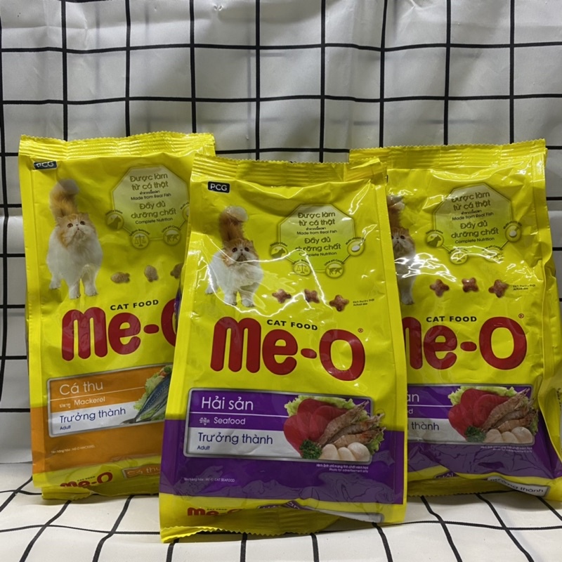 Thức ăn cho mèo trưởng thành dạng hạt - Thương hiệu Me-O Adult 350g