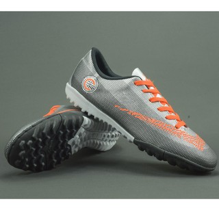 [ TẶNG TÚI RÚT + VỚ ] Giày bóng đá sân cỏ nhân tạo CR7 ĐEN 2018 TF GIÁ TỐT