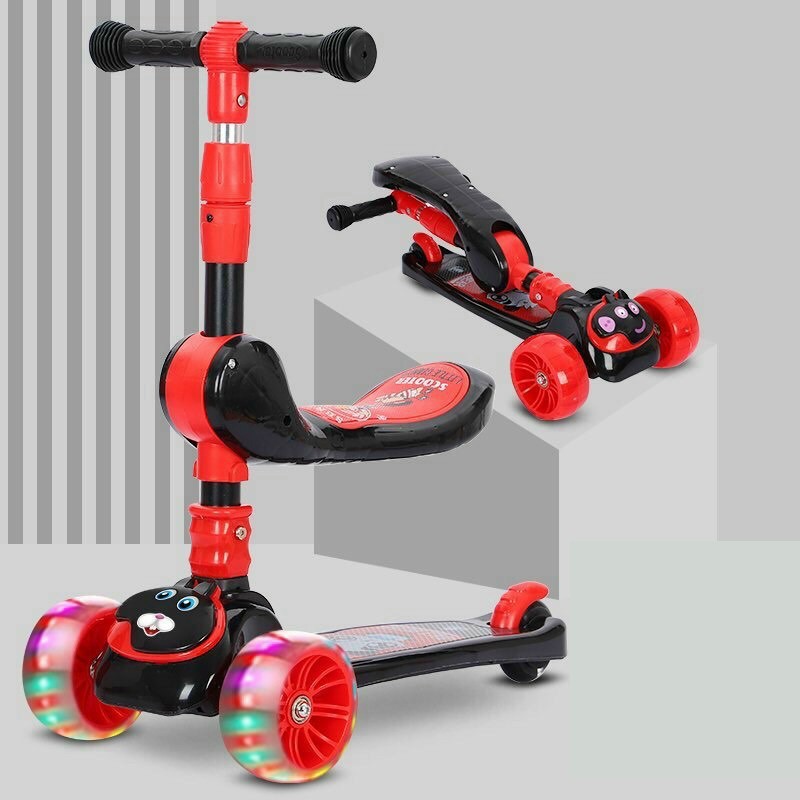 Xe trượt scooter cao cấp GRAFFITI 2 trong 1 cho bé 2-13 tuổi