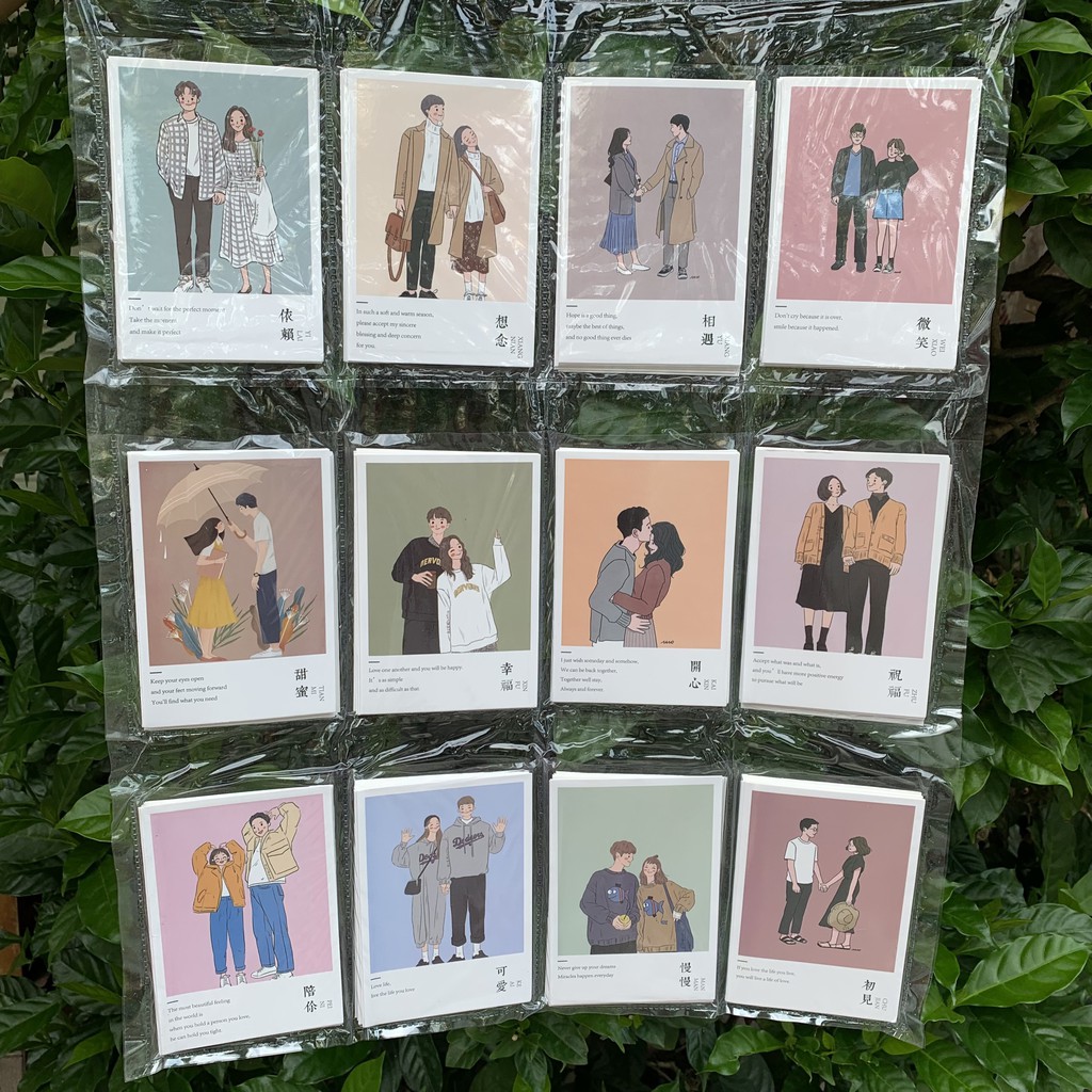 Thiệp Nhiều Mẫu Mã Trao Gửi Những Lời Yêu Thương 5k 1 Chiếc - MƠDECOR