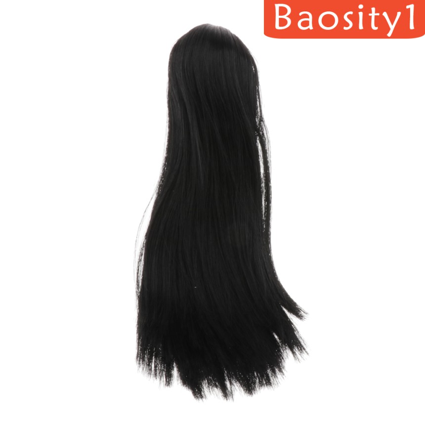 Đầu Búp Bê Nữ Tóc Đen Tỉ Lệ 1: 6 Cho Đầu Búp Bê 3 +