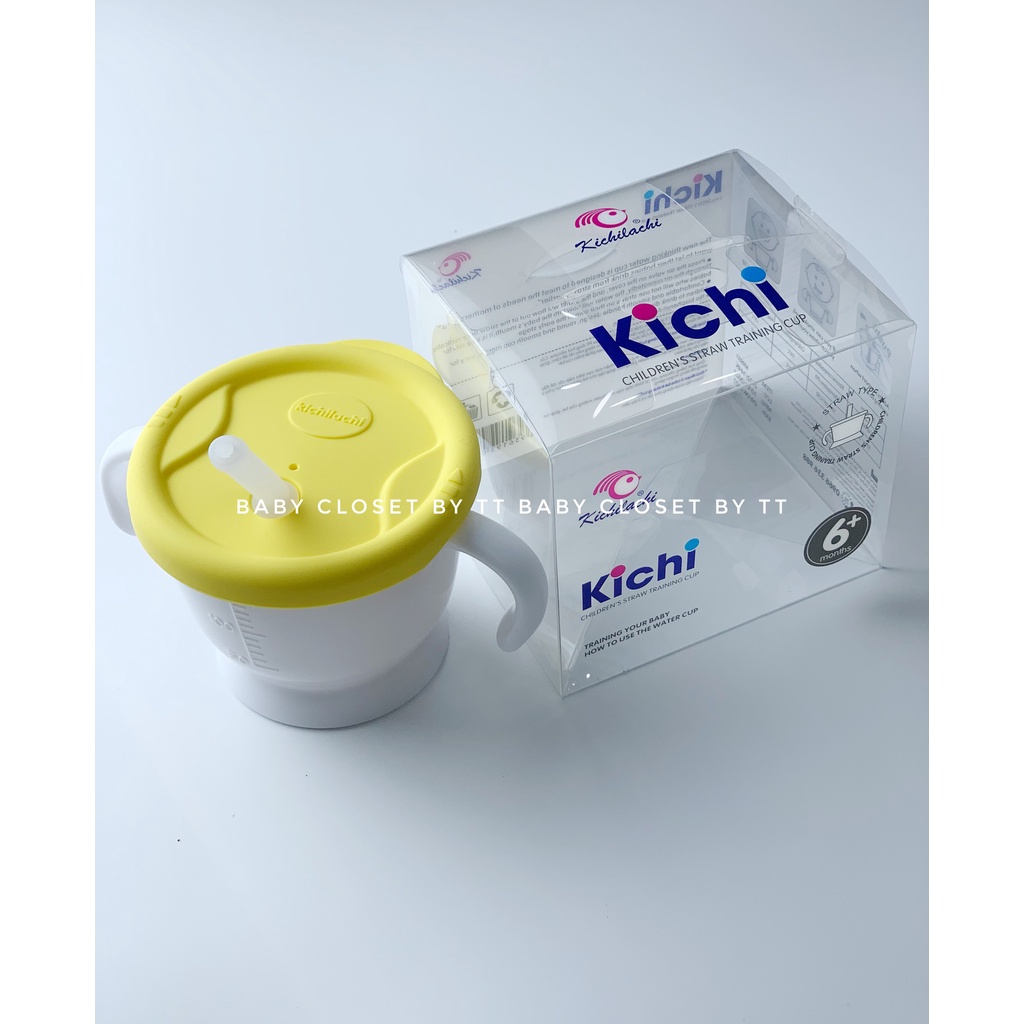 [RẺ VÔ ĐỊCH] Cốc tập uống nước 3 giai đoạn tiện lợi cho bé Kichi