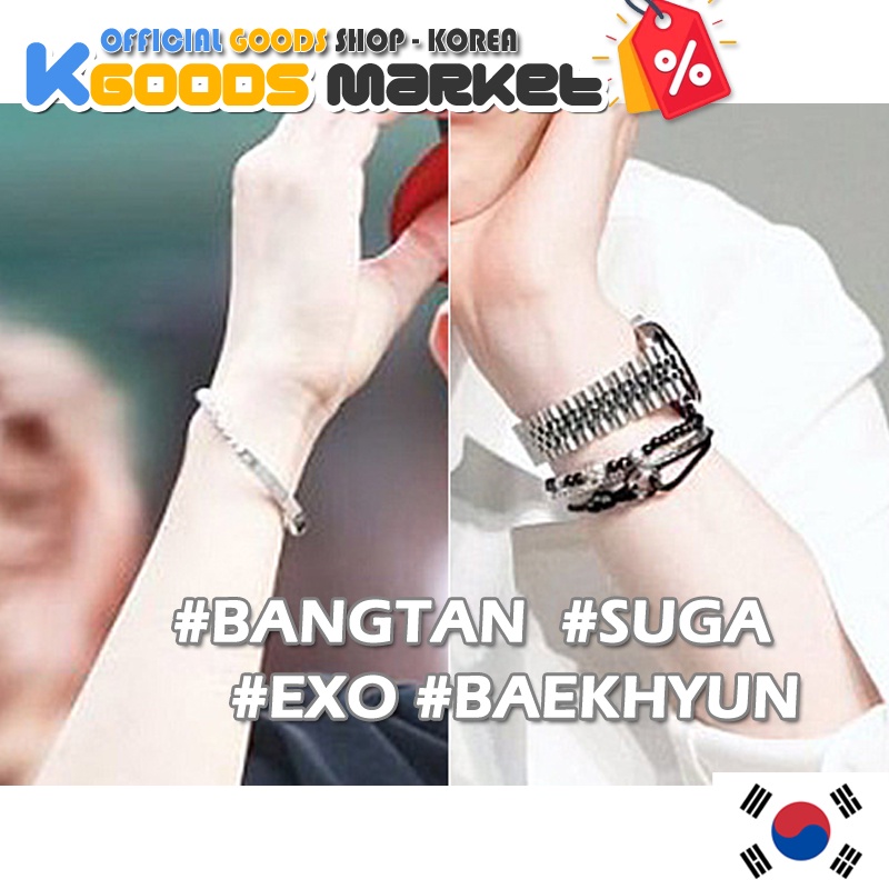 Vòng tay KPOP BTS SUGA EXO BAEKHYUN