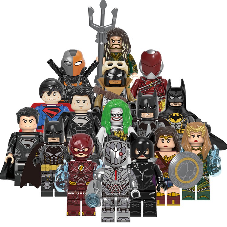 Đồ chơi lắp ráp mô hình siêu anh hùng Justice League Dc Super Flash Catwoman Joker 839 X0312 Kf6136